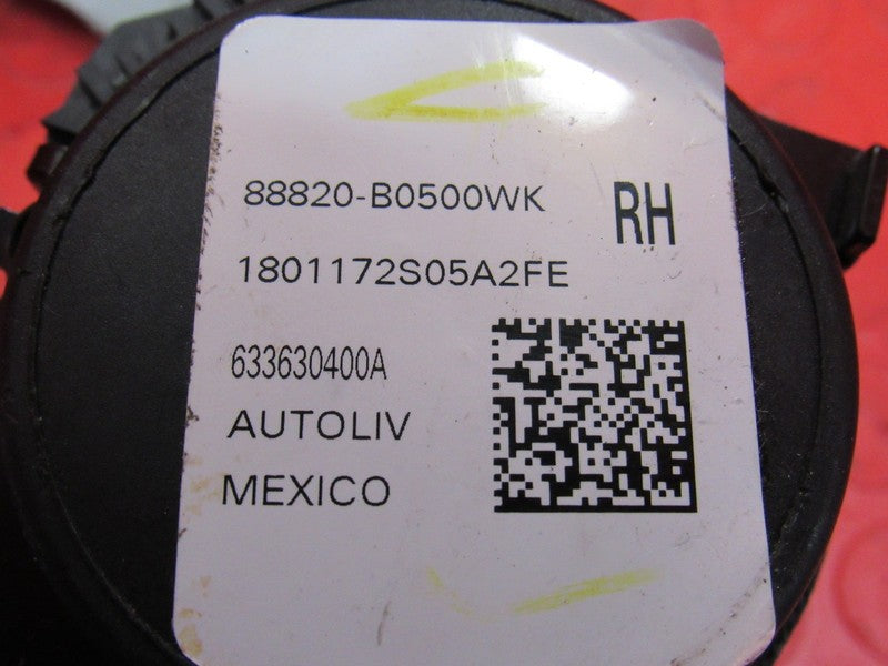 14-18 Kia Forte Sedan Front Right Passenger Seatbelt and Pretensioner 