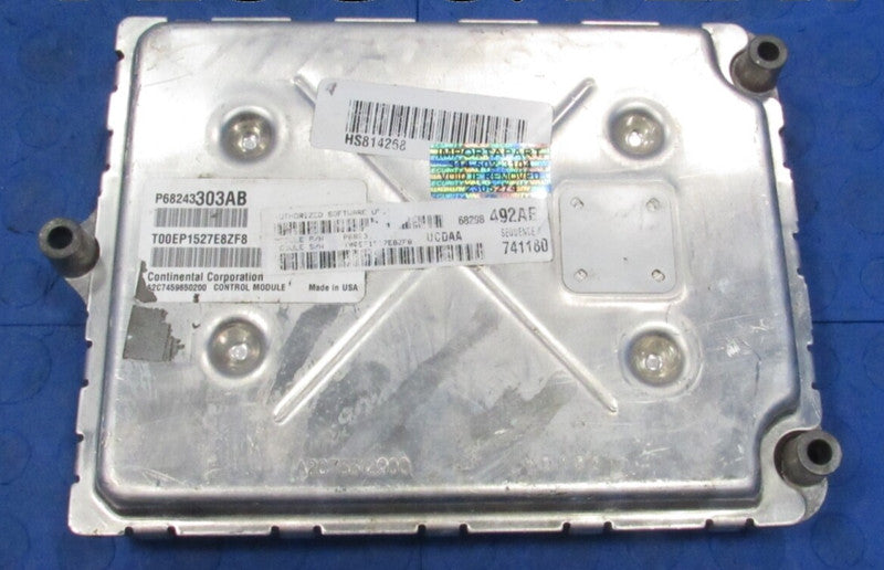 VIN PROGRAMMED 17 Ram 1500 5.7L 4X4 Engine Computer ECU 68298492 PROG 