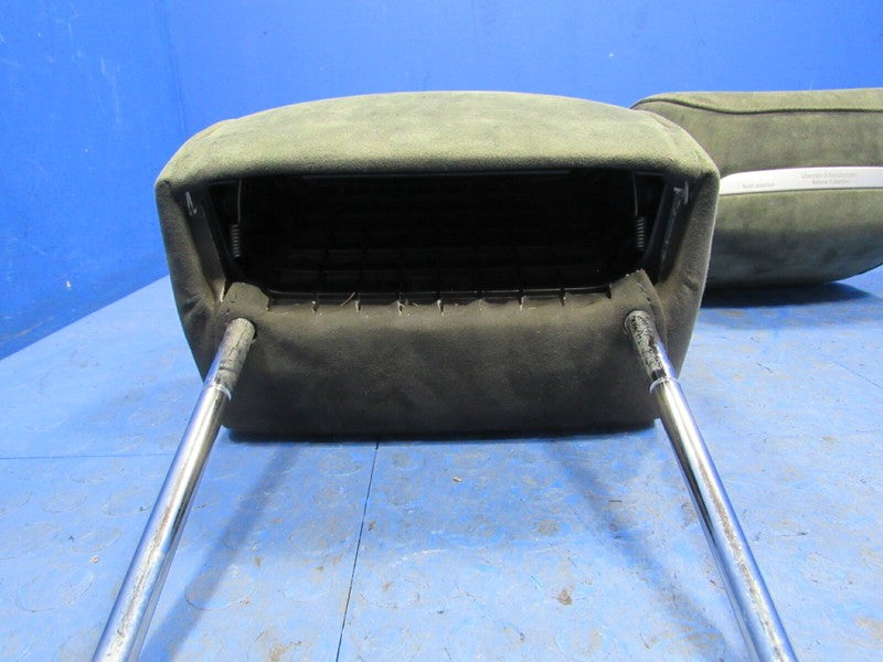 01-06 BMW 330Ci ZHP Convertible Alcantara Rear Seat Headrest Head Rest