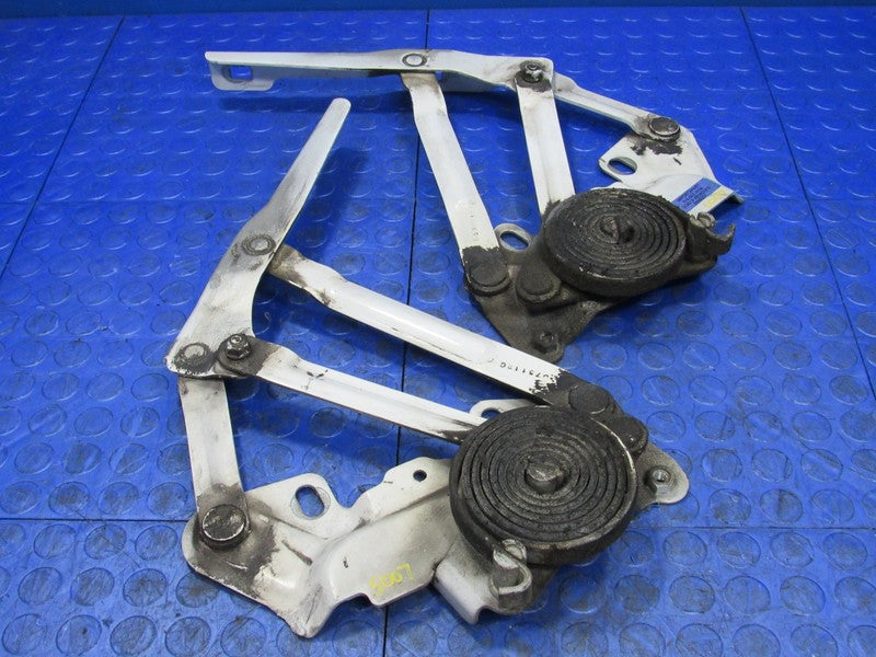 94-02 Dodge Ram 1500 2500 3500 Hood Hinge Hinges Set Pair White 5007