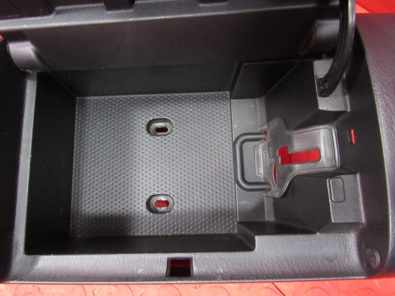 01-05 Mazda Miata MX5 MX-5 MT NB2 Center Console Armrest Cupholder Bla