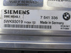 04 BMW 325i E46 AT DME EWS ECU ECM PCM Engine Computer Key Set 7536843