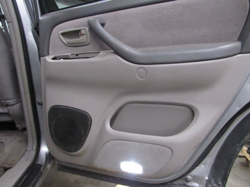01-04 Toyota Sequoia SR5 Right RH Passenger Side Rear Door Trim Panel 