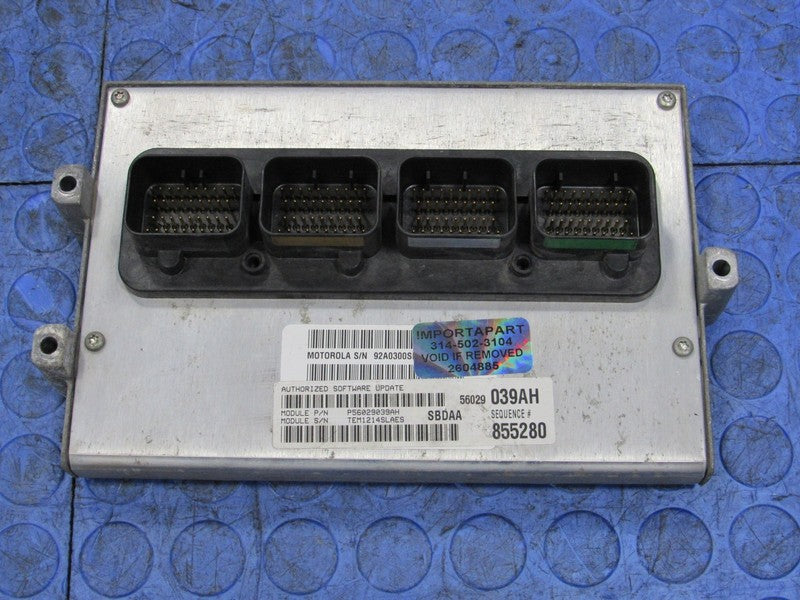 PROGRAMMED PLUG & PLAY 04 Dodge Durango 5.7 V8 Hemi ECM 039 56029039AH