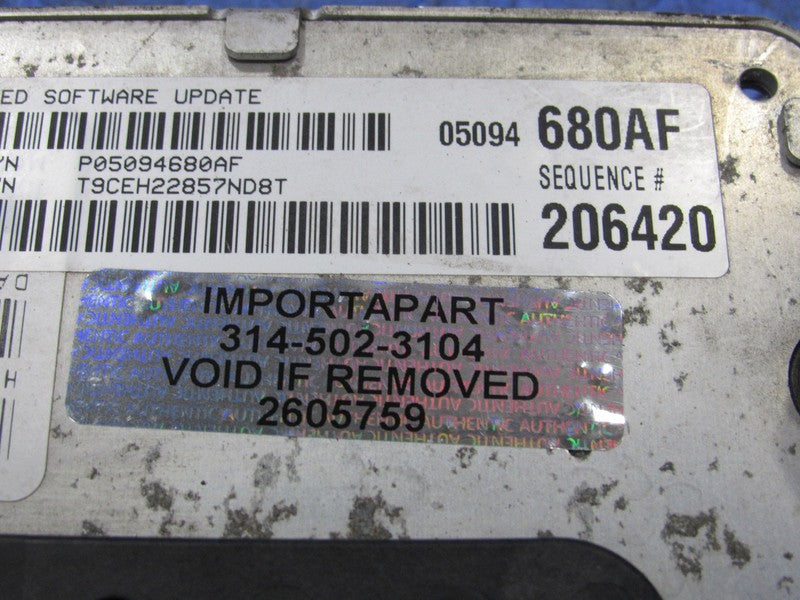 PLUG & PLAY 06 300C Magnum Charger 5.7L ECU Engine Computer 05094680 P