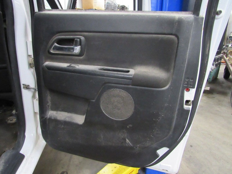 07-12 Colorado Canyon Right RH Passenger Crew Cab Rear Door Trim Panel