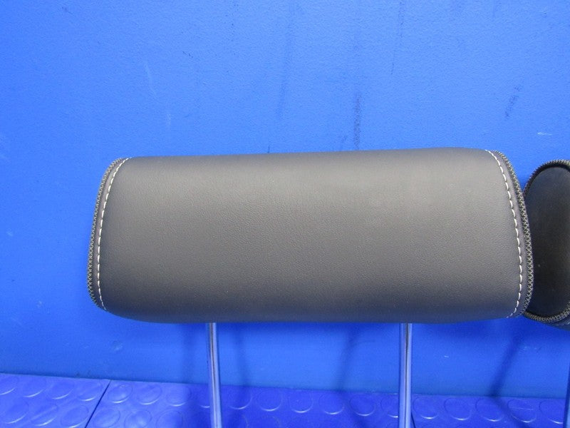14-19 Silverado Sierra Crew Cab Rear Headrests Head Rests Set Black Le