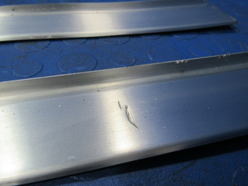 01 Ford Mustang GT Bullitt Left Right Aluminum Door Sill Scuff Plate P