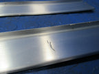 01 Ford Mustang GT Bullitt Left Right Aluminum Door Sill Scuff Plate P