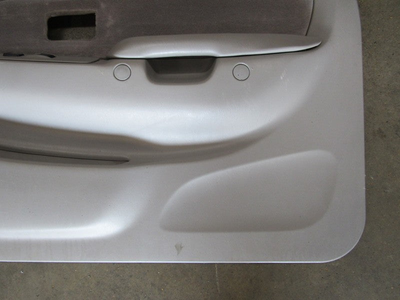 01-04 Toyota Tacoma Left Right Door Card Panel Set Power Windows Gray 