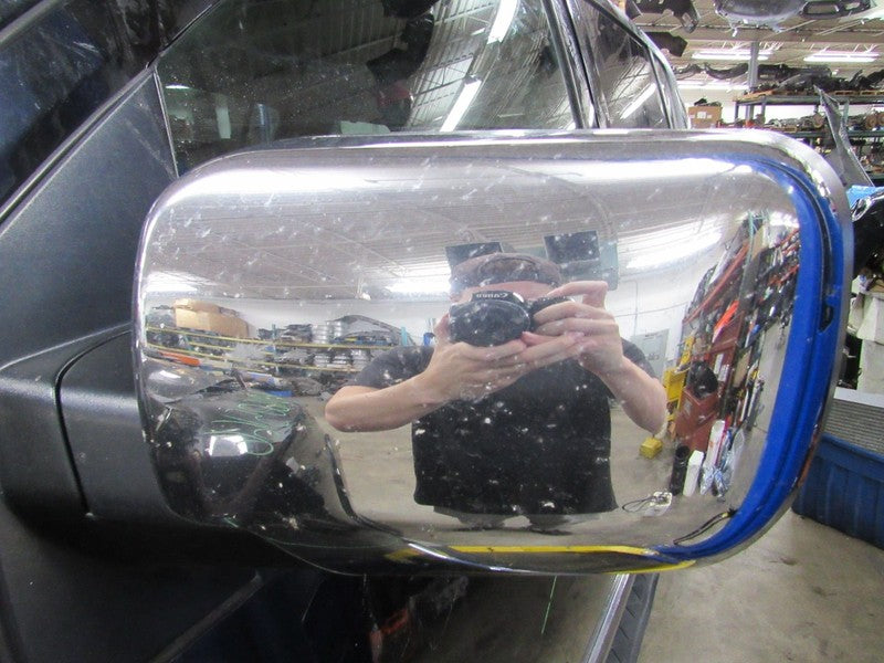 09-15 Nissan Armada Titan Left LH Driver Side Power Door Mirror Chrome
