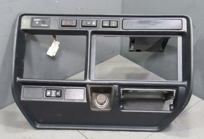 95-97 Land Cruiser LX450 FZJ80 Front Center Dash Radio Bezel Panel Ash
