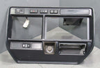 95-97 Land Cruiser LX450 FZJ80 Front Center Dash Radio Bezel Panel Ash