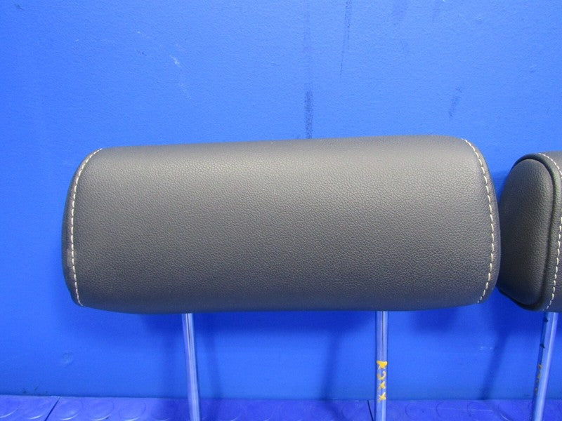 14-19 Silverado Sierra Crew Cab Rear Headrests Head Rests Set Black Le