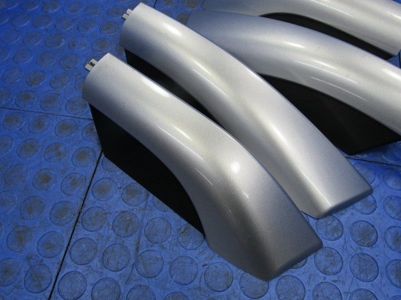 10-13 Acura MDX Roof Rail Luggage Rack Cross Bars Silver Front Rear OE