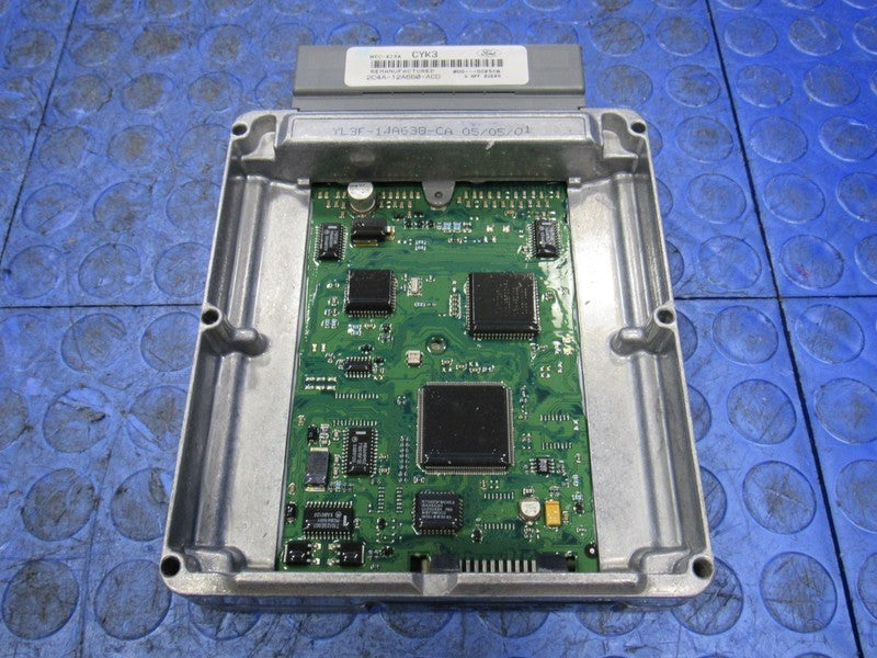 02-03 Ford F250 F350 6.8L V10 MT ECU ECM PCM Engine Computer 2C4A-12A6