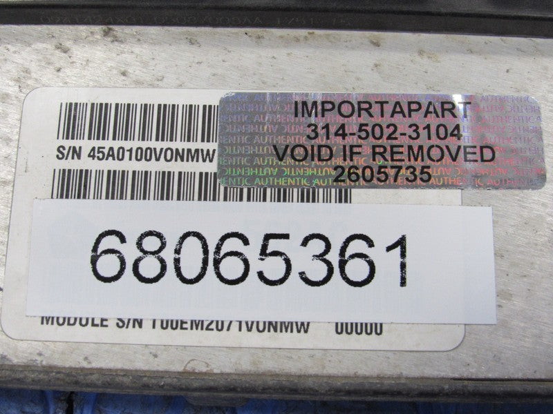 PLUG & PLAY 11 Caravan Town & Country 3.6 ECU Engine Computer 68065361
