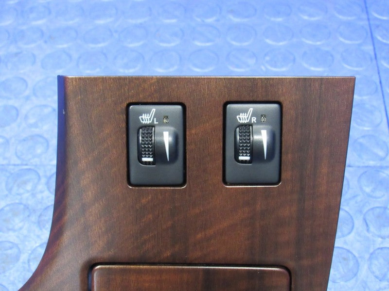 09-12 Toyota Venza Front Center Console Storage Ash Tray Bezel Wood Br