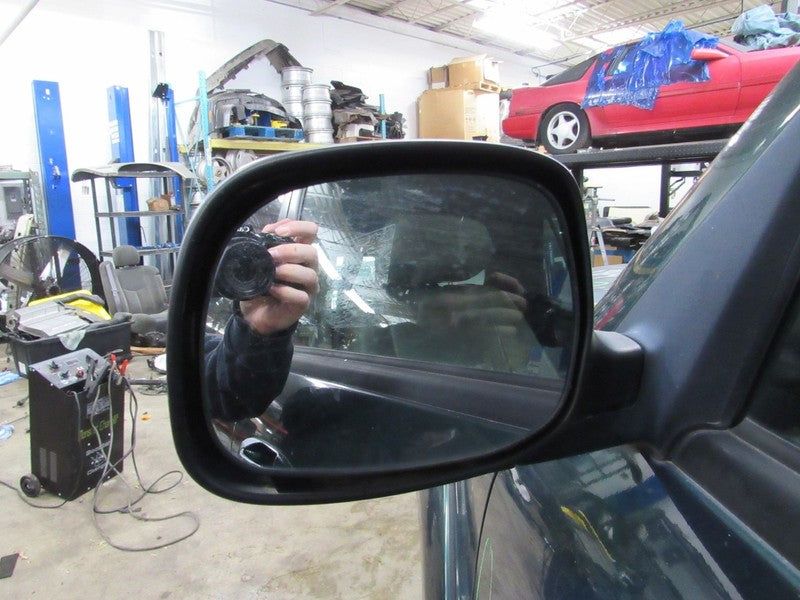 01-07 Toyota Sequoia Left LH Driver Side Power Door Mirror Dark Green 