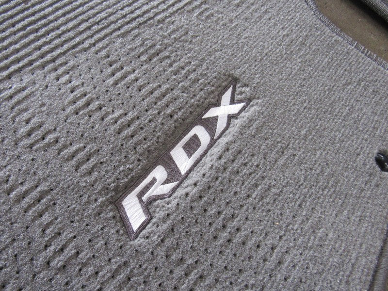 07-12 Acura RDX Floor Mats Set Carpet Liners Pads Medium Gray / Taupe 