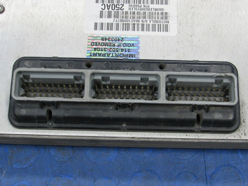 PLUG & PLAY 01 Dodge Durango 4.7L Engine Computer ECU 56040250 PROG 34