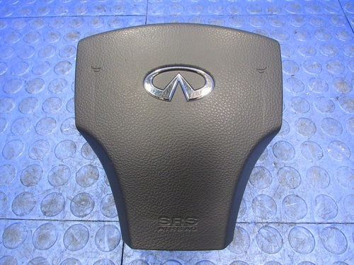 03-04 Infiniti G35 Coupe Driver Steering Wheel Mounted Airbag SRS Blac