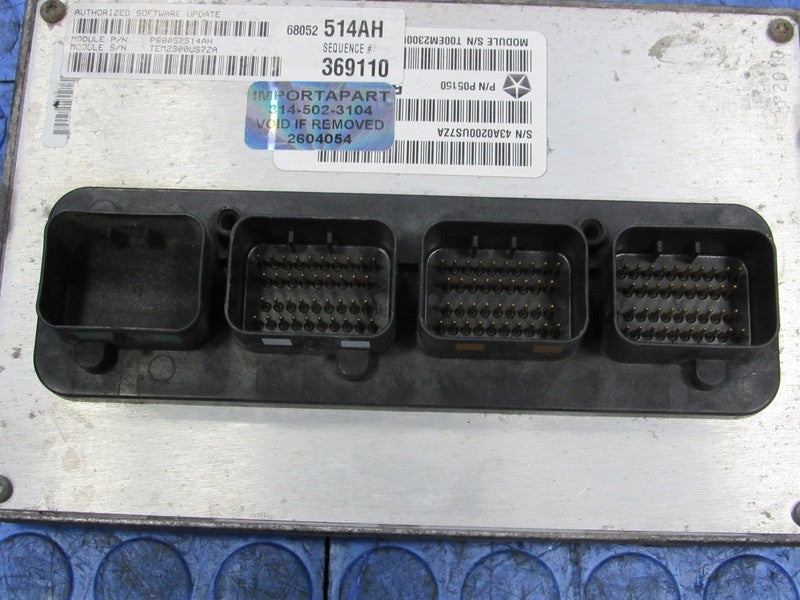 PROGRAMMED PLUG & PLAY 11 Grand Cherokee WK 3.6 AWD ECU 68052514AH 514