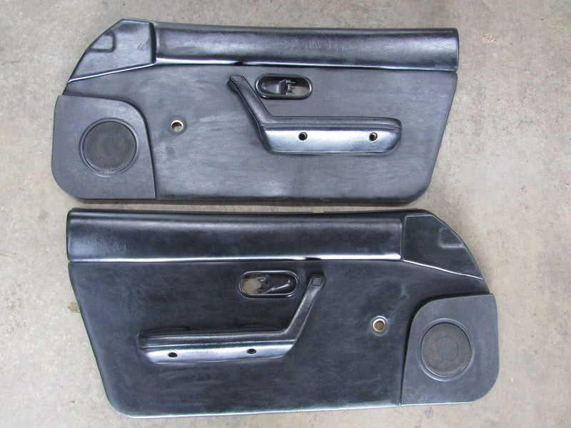90-97 Mazda Miata MX5 NA LH RH Driver Pass Door Panel Card Black Manua