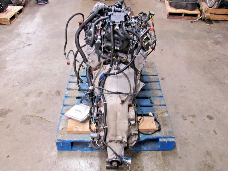 01-02 Silverado Sierra 6.0L LQ4 4L80E 2wd Engine Transmission Dropout 