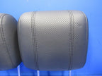 13-15 Range Rover L405 Rear 2nd Row Seat Outer Headrests Ebony Black 0
