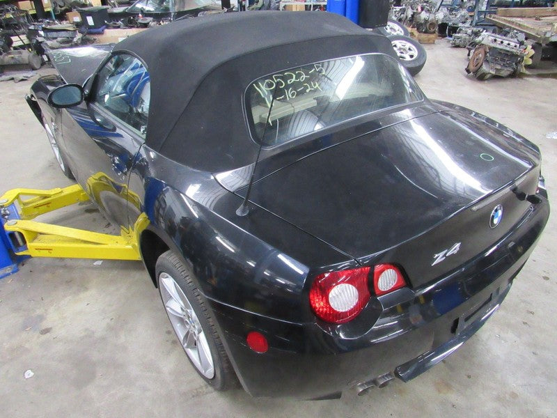 03-08 BMW Z4 E85 Fuel Tank Door Gas Filler Lid Black Sapphire Metallic