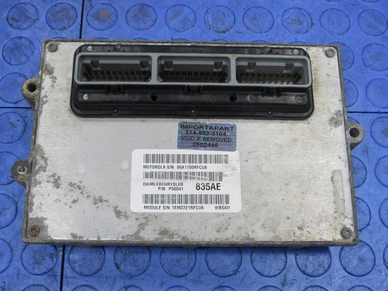 PROGRAMMED PLUG & PLAY 02 Grand Cherokee 4.0L ECM 56041835AE 835 PROG 