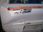 07-13 S-Class S550 S600 Right RH Passenger Front Door Panel Gray Leath