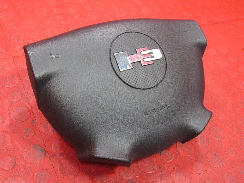06-07 Hummer H3 Driver Steering Wheel Mounted Airbag Air Bag Black 463
