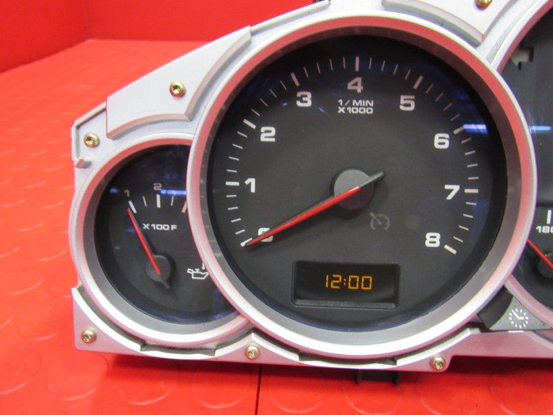 05-06 Porsche Cayenne S Instrument Gauge Cluster Speedometer High Silv