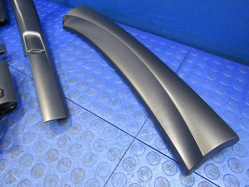 09-14 Acura TL Dash Trim Finish Panel Garnish Set Gray W/ Start Button