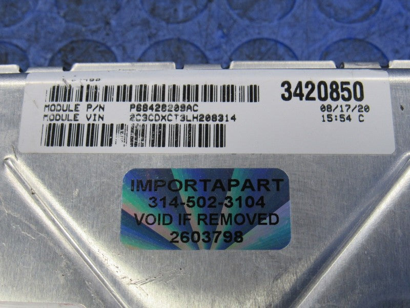 UNLOCKED 20 Dodge Charger 5.7L RWD ECM PCM Engine Computer 209 6842820