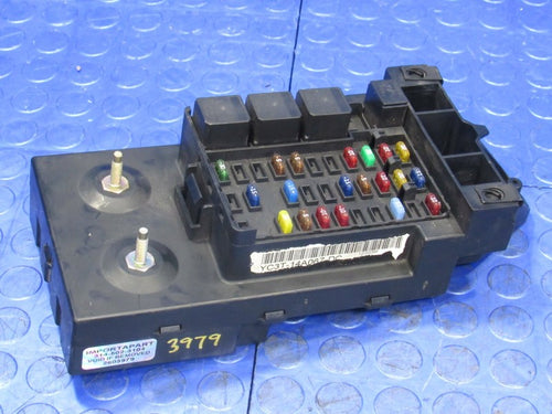 00 Ford F250 F350 Truck Under-Dash Cabin Fuse Relay Box Panel YC3T-14A