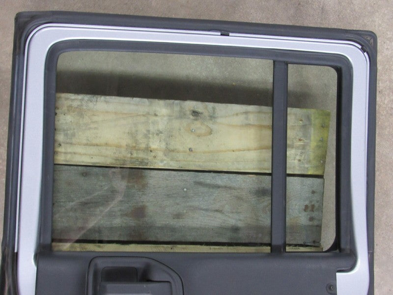 11-17 Jeep Wrangler Unlimited JK Rear Right Passenger Door Bright Silv