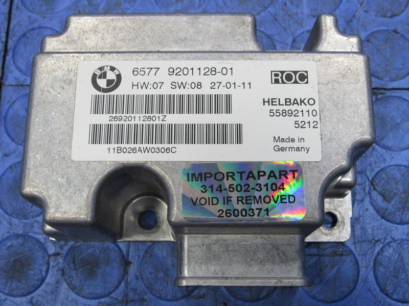 08-13 BMW E88 E93 M3 Convertible Rollover Control Module ROC 6577 9201