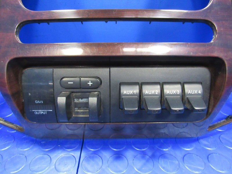 08-10 Ford F250 F350 Super Duty Heater Radio Bezel Surround Trim Woodg