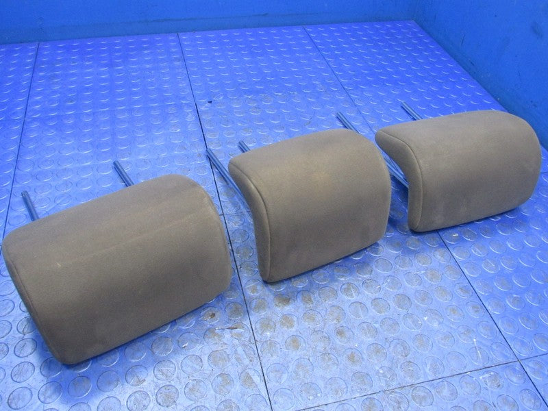 09-13 Honda Fit Rear Seat Headrests Head Rest SET of Three Gray OEM 33
