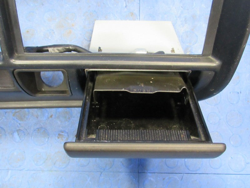 95-97 Land Cruiser LX450 FZJ80 Front Center Dash Radio Bezel Panel Ash
