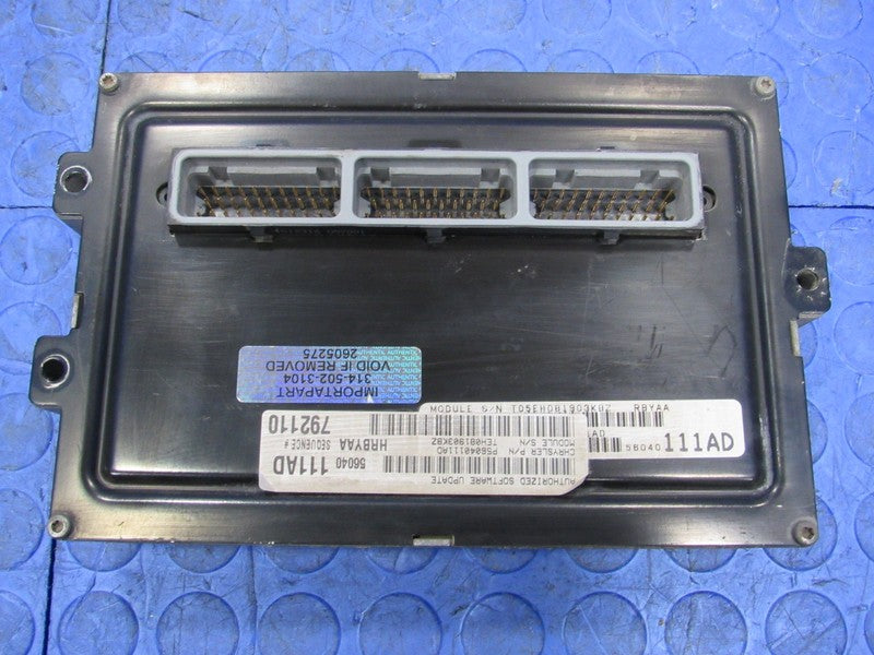 PLUG & PLAY 99 Dodge Ram 1500 5.2 AT Engine Computer ECU 56040111 PROG