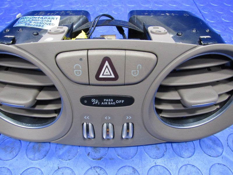 07-12 Mercedes-Benz SL550 SL55 R230 SL-Class Center Dash Trim HVAC Ven
