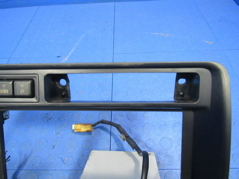 95-97 Land Cruiser LX450 FZJ80 Front Center Dash Radio Bezel Panel Ash