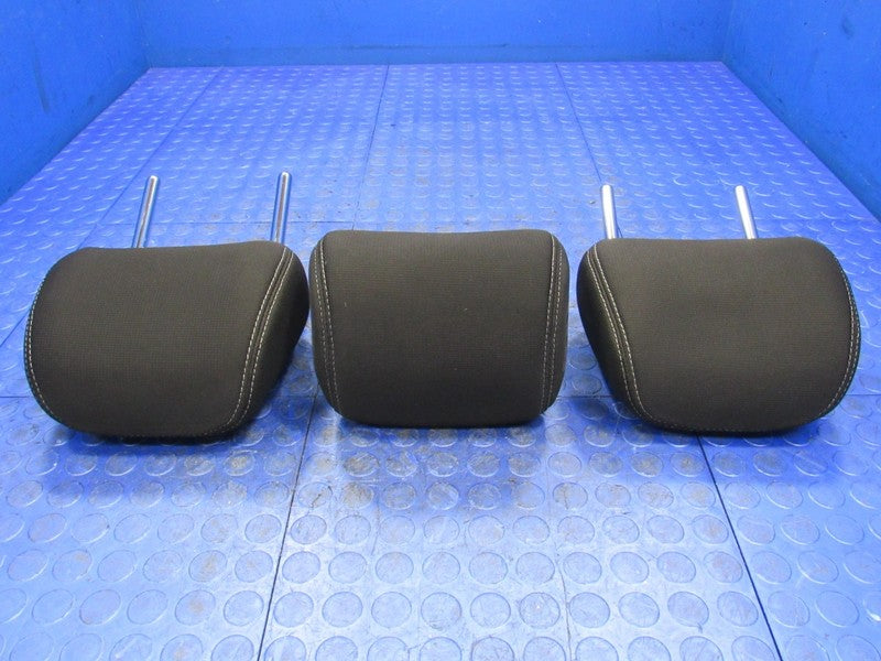 17-22 Kia Sportage Rear Seat 2nd Row Headrests Head Rest Set Cloth Bla