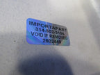 07-14 Sierra Tahoe Yukon Suburban A Pillar Molding Panel W/ Tweeters B