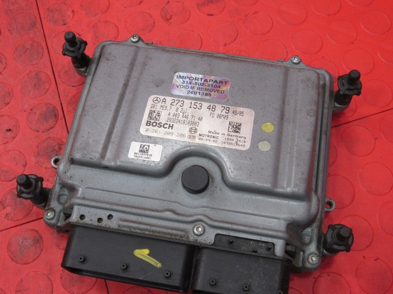 07-08 Mercedes GL450 X164 ECU ECM PCM Engine Computer UNLOCKED 273 153