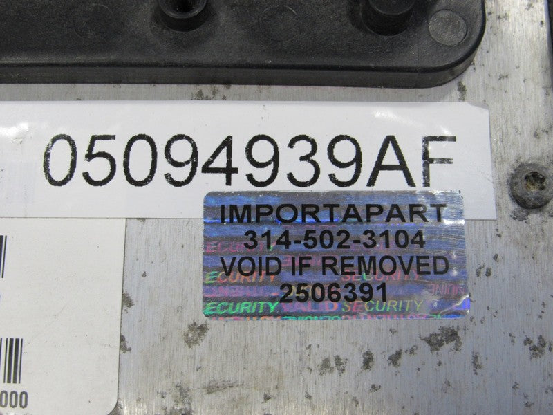 PROGRAMMED PLUG & PLAY 06 Jeep Liberty KJ 3.7L AT ECM 05094939AF 939 P